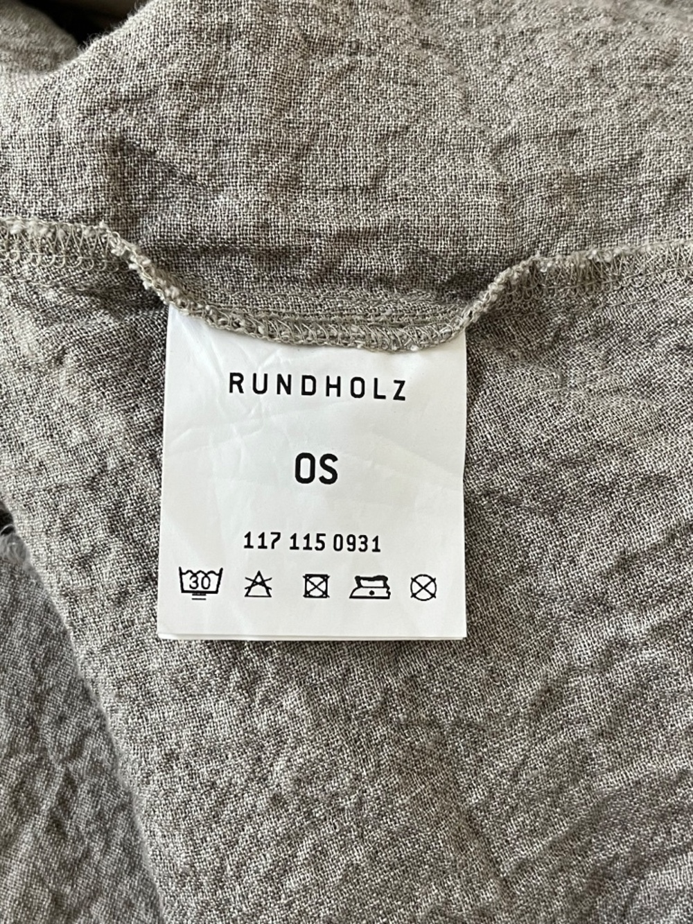 RARE Stunning Rundholz Sleeveless Dress w/Vintage UK Ad Graphics ~ One Size - Picture 5 of 6